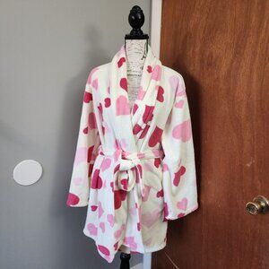 NWOT, Enchanted, Fleece Heart Robe